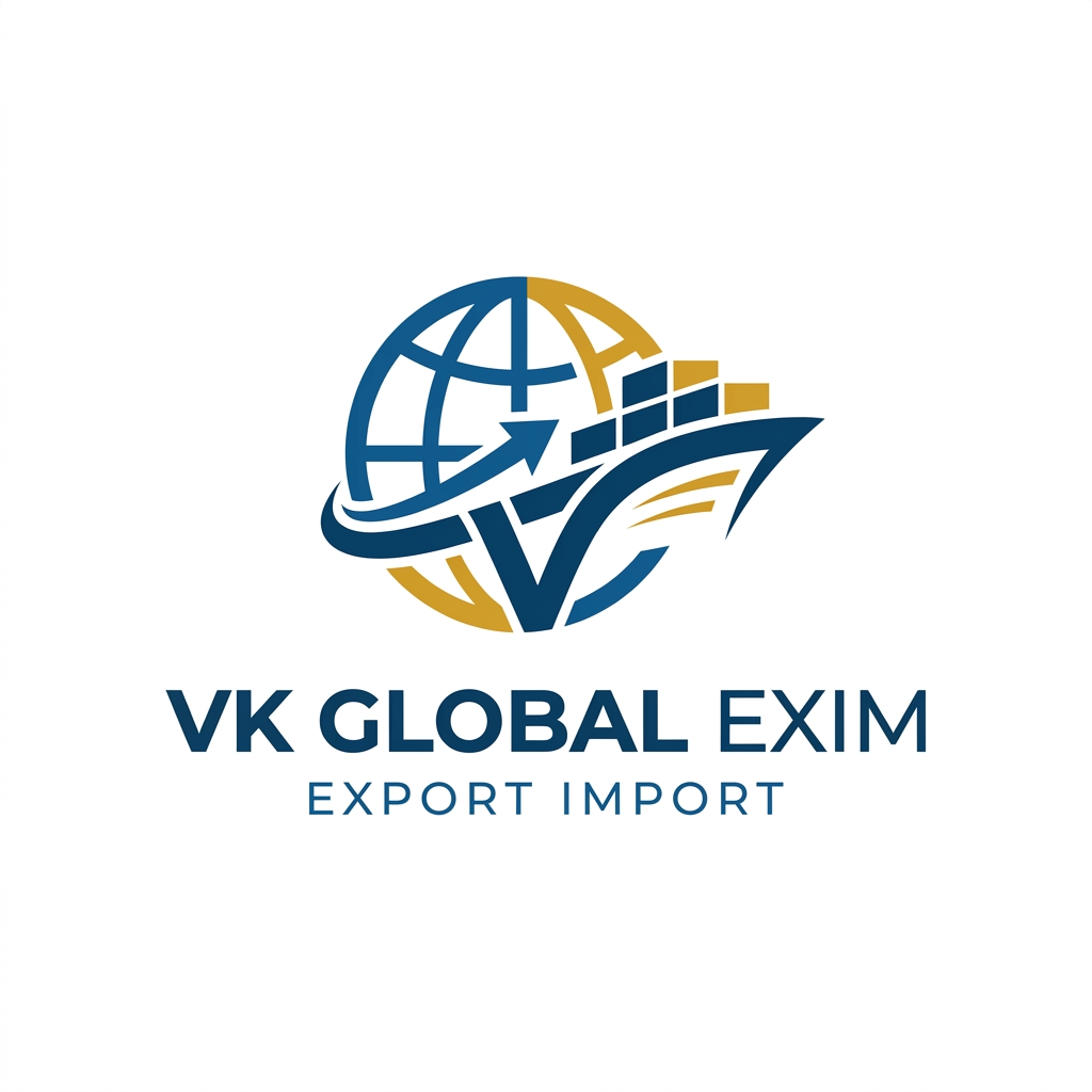 VK GLOBAL EXIM Logo